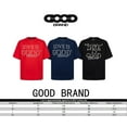 thumbnail image 4 of Unisex Cotton T-Shirt with Pearl Embellishment And “Love Is Good” Pattern, Sizes: S-XL, 4 of 8