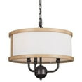 thumbnail image 2 of 3 Light Convertible Chandelier In Homestead Style-13.25 Inches Tall And 15.5 Inches Wide-Anvil Iron Finish    -Traditional Installation Kichler, 2 of 11