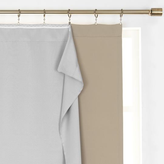 SunVeil Extra Wide Thermal Blackout Curtain Liner