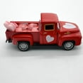 thumbnail image 7 of Jiibva Vintage Pickup Truck Model With Heart Retro Truck Decor Collectible Vehicle Decoration Alloy Pickup Truck Figurine For Christmas Tabletop Decorations, 7 of 7