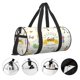 thumbnail image 3 of Fotbe Golf Icons And Golfer Bolsa Deportiva de Lona Plegable con Estampado, Bolsa de Gimnasio con Bolsillo Seco/Húmedo, Bolsa de Viaje Ultraligera de Gran Capacidad, 3 of 6