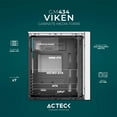 thumbnail image 3 of Gabinete ACTECK VIKEN GM434 ATX Media Torre Fuente 500W Cristal Templado Blanco AC-935708 Blanco, 3 of 6