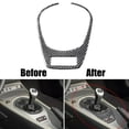 thumbnail image 2 of Fule Carbon Fiber Interior Manual Gear Shift Frame Cover Trim For BMW Z4 E85 2003-08, 2 of 9