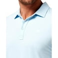 thumbnail image 4 of NEW Men's Travis Mathew The Heater Polo Heather Dream Blue Medium, 4 of 4