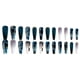 thumbnail image 3 of Juego de 24 piezas de uñas postizas largas de mármol, forma de ataúd de cristal, pegatinas for uñas de color verde oscuro, uñas postizas acrílicas, con pegatinas de pegamento (24 piezas), 3 of 6