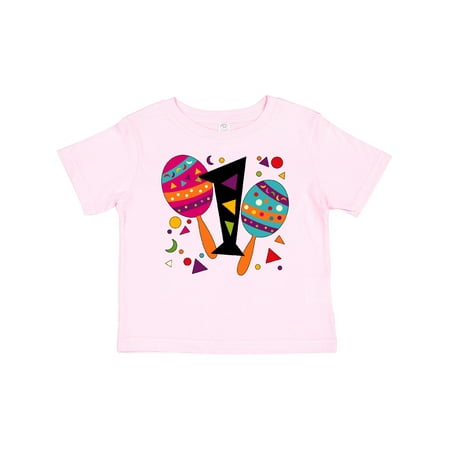 

Inktastic First Birthday Cinco De Mayo- Maracas Gift Baby Boy or Baby Girl T-Shirt