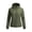 Army Green, variant on Achuyrbd Women's Lightweight Hooded Sun Protection Jacket, Full Zip Casual Summer Windbreaker, S-4XL