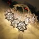 thumbnail image 1 of Caja de batería LED Navidad Copo de nieve blanco Cadena de luz Colgante de árbol de Navidad Wmkox8yii fhajkh3257, 1 of 2