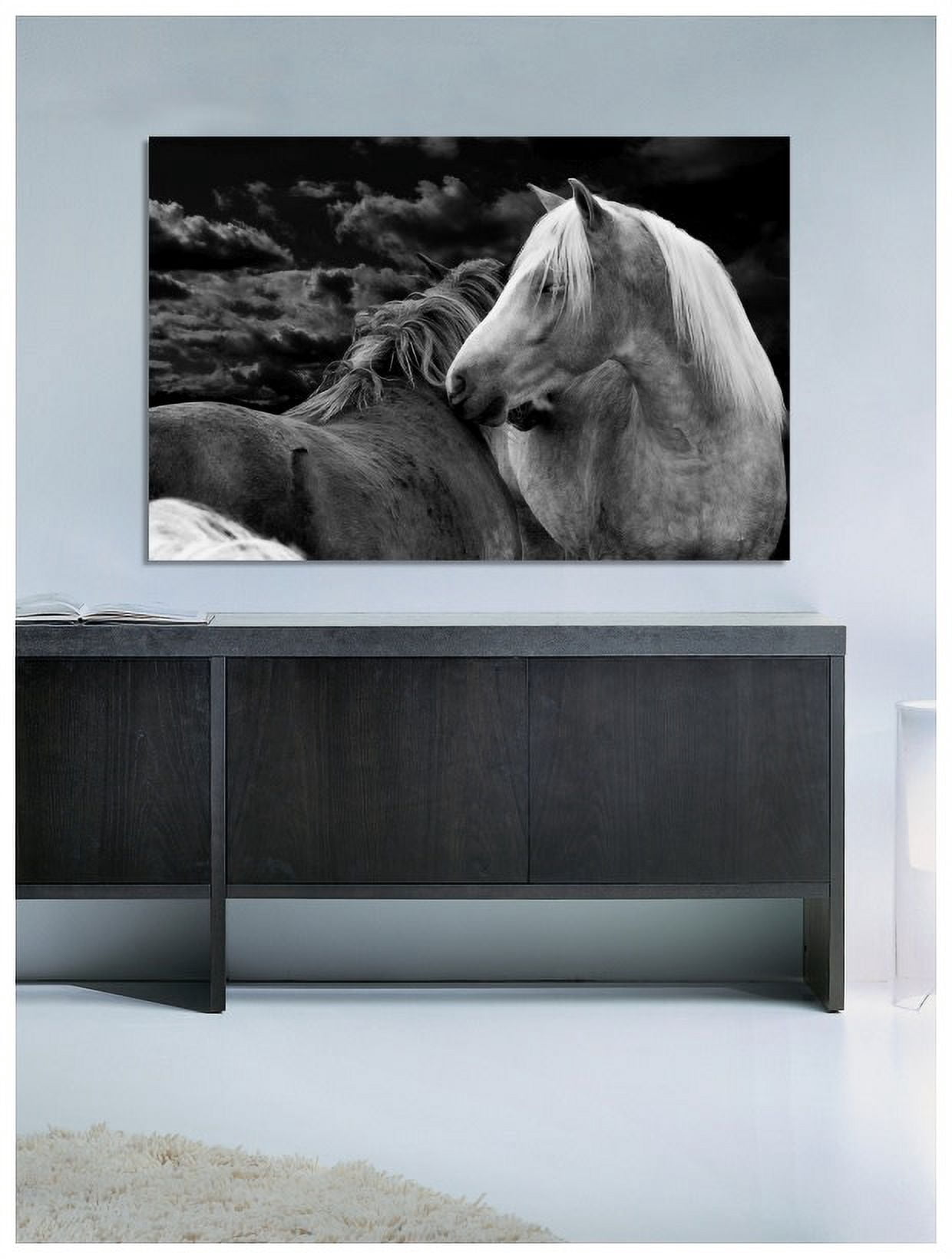 Marmont Hill "Night Love" by Maggie Dee Painting Print on Canvas