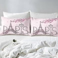 thumbnail image 3 of Peach Blossom Pink Sheet Set for Kids Twin Size Bedding, 3 of 4