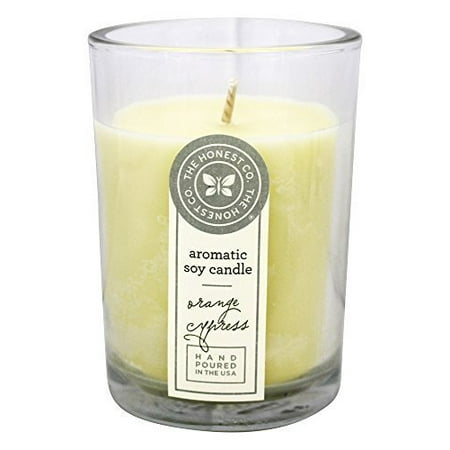 The Honest Company Orange Soy Orange Cypress Aromatic Candle Holder