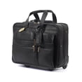 thumbnail image 1 of Claire Chase 258E-black New Rolling Computer Brief - Black, 1 of 1