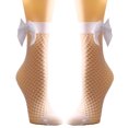 thumbnail image 2 of Babysbule Socks for Women Women Mesh Breathability Big Bow Net Socks Short Fishnet Thin Socks Stockings, 2 of 7
