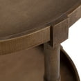 thumbnail image 4 of Kate and Laurel Bellport Farmhouse Side Table, 20 x 20 x 24, Rustic Brown, Sophisticated Rustic End Table for Storage and Display, 4 of 8
