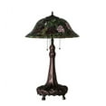 thumbnail image 5 of Meyda Tiffany 82452 3 Light 31" Tall Tiffany Table Lamp - MultiColor, 5 of 6