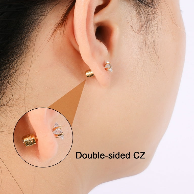 11pairs Surgical Steel Earrings for Sensitive Ears Hypoallergenic