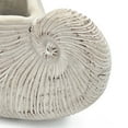 thumbnail image 2 of A&B Home and and Cement Nautilus Shell Planter with Textured Beige Finish - 11.5x6.7x7.7" S, 2 of 10