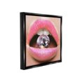 thumbnail image 4 of Stupell Industries Biting Disco Ball Novelty Painting Black Floater Framed Canvas Art Print Wall Art, 25 x 25, 4 of 10