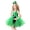 Green, variant on Piuwrlz Girls Cos Perform Dress for Girl Halloween Party Dresses Green Size 8-10 Years