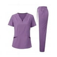 thumbnail image 6 of European and American Cross - Border Women's Scrub Sets for Operating Rooms - Ideal for Nurses, Oral Care Workers, 6 of 7