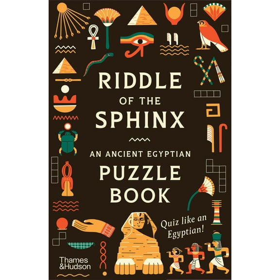Riddle of the Sphinx: An Ancient Egyptian Puzzle Book, (Paperback)