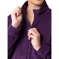 thumbnail image 7 of Athletic Works Women's Soft Velour Jacket and Pant Tracksuit, Size S-XXL, 7 of 7