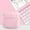 Pink, variant on Print Pods Mini Printer, Thermal Inkless Sticker Maker with Rolls Printing Paper, Pocket Printpod for phone, Impresora Portátil for Notes, Flashcards, Journal, DIY, Compatible with iOS & Android