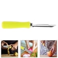 thumbnail image 3 of Cuchillos multifuncionales de acero inoxidable, pelador de frutas, cuchillos para verduras, raspador de escamas de pescado con mango de plástico, pelador de patatas para cocina, zanahorias y frutas., 3 of 6