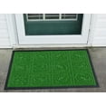 thumbnail image 5 of The Rug Hub 2'X3' Brown Leaves Turf Welcome Mat Indoor/Outdoor, 5 of 10