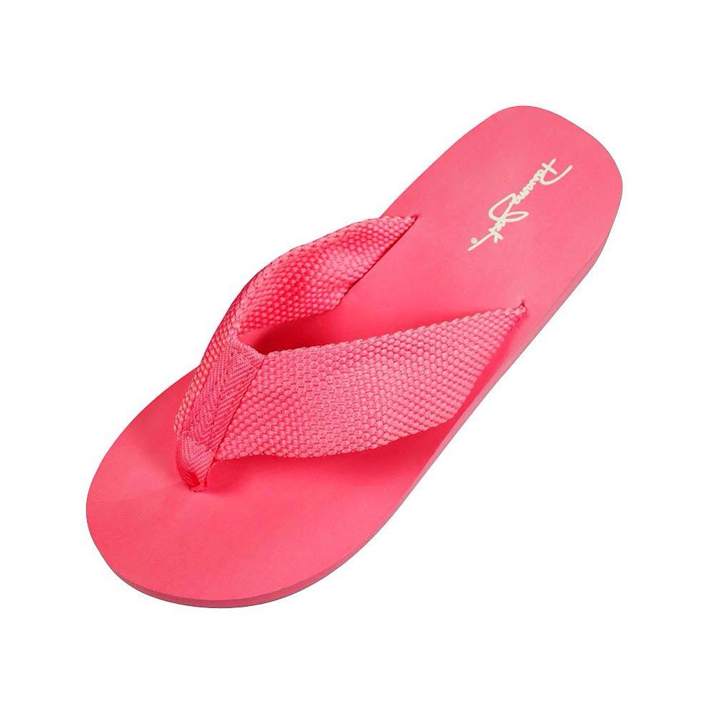Panama Jack Panama Jack Ladies Flip Flop Sandal pink strap / Large