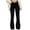 Black, variant on Meichang Womens Flare Jeans High Waisted Baggy Jean for Women Y2K Stretch Denim Pants Casual Straight Leg Streetwear Buttoned Cargo Pants