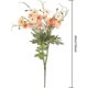 thumbnail image 2 of Xiao Hua Ramo de margaritas artificiales de imitación de flores silvestres para exteriores, paquete de 6, resistente a los rayos UV, de seda, para decoración del hogar, color beige., 2 of 5