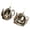 two piece set, variant on Elegant Hare In Teacup Accent Charm Acrylic Car Interior Pendant For Decorative Home or