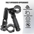 thumbnail image 4 of Estriberas plegables universales para motocicleta JXPANG M8, negras, 4 of 7