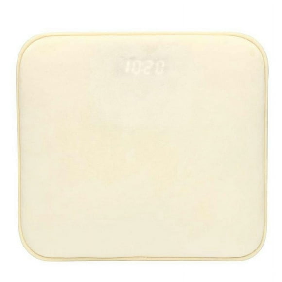 Alarm Clock Stand on Pressure Sensitive Battery Smart Alarm Clock Mat Floor Rug LED Time
