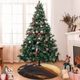 thumbnail image 7 of Sikiie Seaside Sunset Cool Dragon 30-48 inches {designName} Print Christmas Tree Skirt Snowman Xmas Tree Skirt with Edge Christmas Decorations for Holiday Party48", 7 of 7