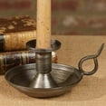 thumbnail image 2 of MEETING HOUSE Metal Taper Candle Holder, by The Country House Collection, 2 of 3