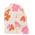 thumbnail image 3 of Garanimals Toddler Girls Ruched Rib Top with Long Sleeves, Sizes 18M-5T, 3 of 4