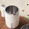 thumbnail image 3 of Electric Self Mixing Mug, Self Stirring Coffee Mug Reusable With USB Cable For Business White,Black, 3 of 8