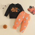 thumbnail image 6 of PEASKJP Baby Boy Clothes Newborn Infant Boy Outfits Romper Pants 2Pcs Clothing Set for 0 3 6 9 12 18 Month Boys Boys' Costumes (Black,3-6 Months), 6 of 9