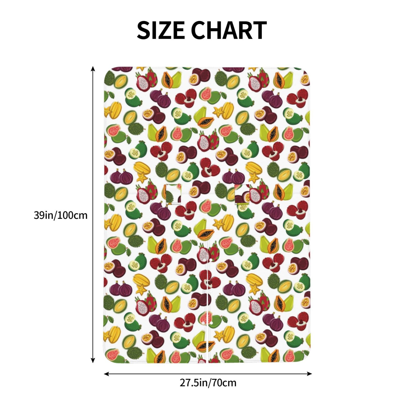 Naloa Colorful Fruits Baby Car Seat Cover, Breathable Baby Carrier Cover, Multiuse Baby Carrier Cover & Nursing Breastfeeding Cover