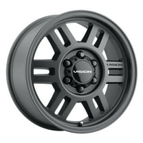 16x6.5 Vision 355 Overland Satin Black Wheel 6x130 (38mm)