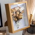 thumbnail image 2 of Specimen Frame Set Hanging - Glass Wood 4x6 Inch Picture Frame Table Top Frame, 2 of 10