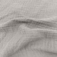thumbnail image 3 of 55" Wide 100% Cotton Gauze Fabric by the Yard - 130GSM, Lightweight, 2-Way Stretch, Soft & Breathable - Apparel, Clothing, Headbands, Decorations, Drapery & DIY -Gray, 3 of 4