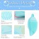 thumbnail image 5 of Cleansing Brush, 3-in-1 Soft Silicone Facial Cleanser Exfoliating Blackhead Hand Massager With Easy Hanging Holes (blue), 5 of 5
