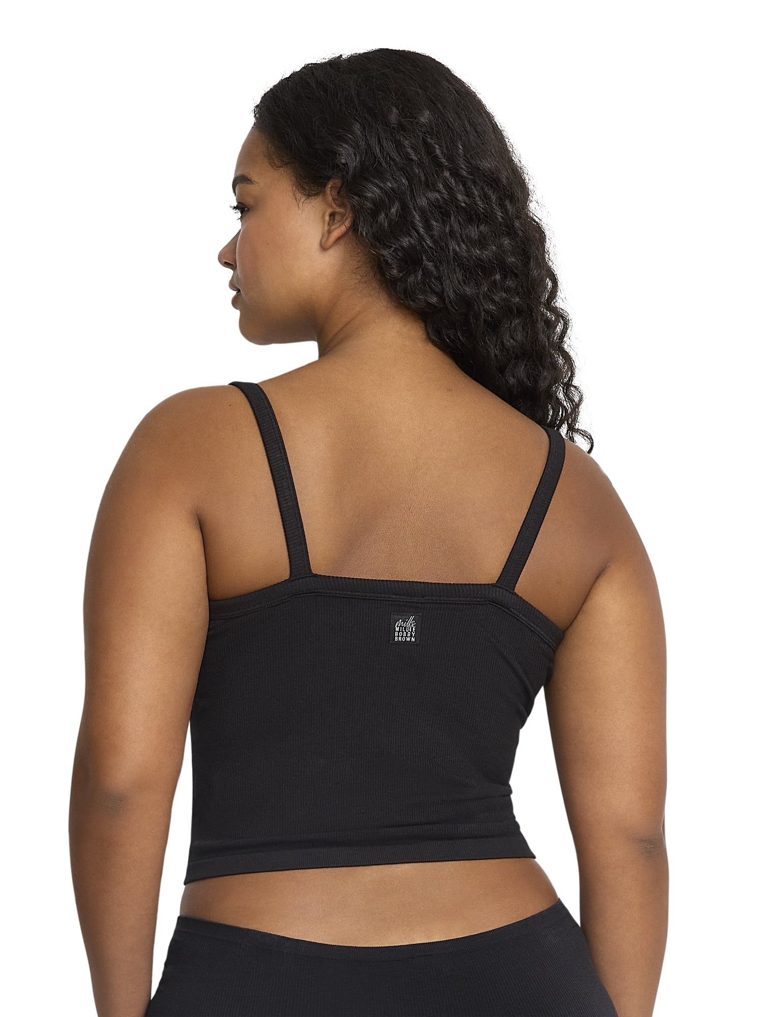 Mills by Millie Bobby Brown Women's Softie Ribbed V-Neck Tank Top, Sizes XS-XXXL