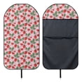 thumbnail image 6 of XYZCANDO Strawberry Floral Print Car Seat Towel Cover - Waterproof Sweatproof Seat Protector - Universal Fit for Cars, SUVs, Trucks & Vans, 6 of 7