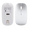 thumbnail image 1 of Souris, 2.4G, Souris Double Mode, 3 DPI Réglable, 32.8ft Plage, Souris Ergonomique Silencieuse Rechargeable pour Ordinateur Portable, 1 of 8