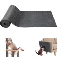thumbnail image 1 of Alfombrilla autoadhesiva para rascar gatos, 200 x 30 cm, recortable, protección contra arañazos, para puertas de muebles de sofá, para evitar arañazos de gatos y proteger alfombras y paredes (gris, 1 of 7