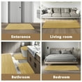 thumbnail image 6 of CHAKME Set of 3 Absorbent Memory Foam Bath Mat Set Bathroom Rugs, Ocean Ripple coffee, Large 20"x32", Small 17"x24", Contour 24"x20", 6 of 8